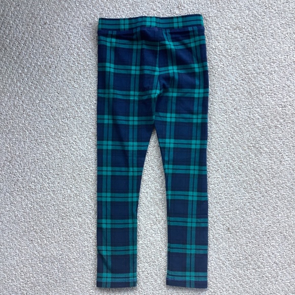 NWOT GIRLS J. Crew Crewcuts Blackwatch Tartan Leggings Size 5 - Picture 3 of 3